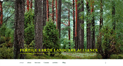 Desktop Screenshot of fertileearthlandcare.com
